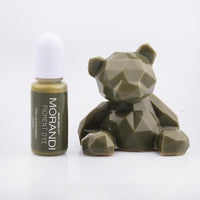HKM-287763 Advanced Morandi Color Epoxy Pigments Set - 24 Solid Colors, 10ml Each