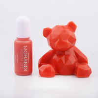 HKM-287763 Advanced Morandi Color Epoxy Pigments Set - 24 Solid Colors, 10ml Each