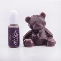HKM-287763 Advanced Morandi Color Epoxy Pigments Set - 24 Solid Colors, 10ml Each