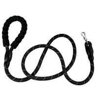 HKM-287955 Dual Dog Leash for Two Pets - Nylon Traction Belt, S & M Sizes Available