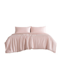 HKM-287955 Lyocell Fiber Cool Touch Bed Sheet Set with Fitted Sheet, Duvet Cover & Pillowcases in Multiple Sizes