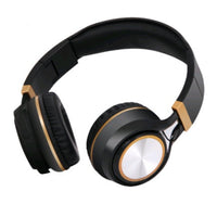 HKM-288019 Folding Wired Headset with Line Control for Phones, MP3s, Computers, and Karaoke