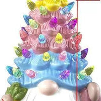 HKM-288083 Resin Confucian Faceless Doll Ornament with Light - Modern Character Pendant Decoration