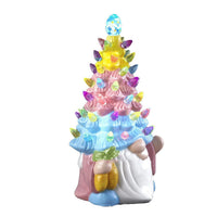 HKM-288083 Resin Confucian Faceless Doll Ornament with Light - Modern Character Pendant Decoration