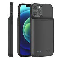 HKM-288339 Large Capacity 6800mAh Lithium Ion Polymer Power Bank for Apple Devices - Black, Slim Design, Soft PVC Shell