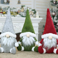 HKM-288531 Charming Stuffed Plush Christmas Gnomes and Elves for Holiday Decor