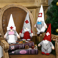 HKM-288531 Charming Stuffed Plush Christmas Gnomes and Elves for Holiday Decor