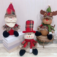 HKM-288531 Charming Stuffed Plush Christmas Gnomes and Elves for Holiday Decor