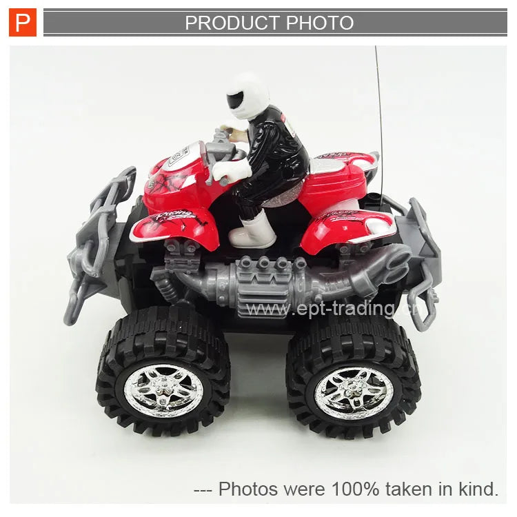 HKM-288915 2-Channel Remote Control Monster Truck for Kids, Electric Beach Vehicle, Ready-to-Go Model EPT328754