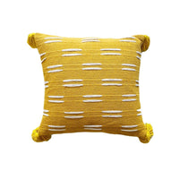 HKM-288915 Bohemian Circle Fringe Pillow Cover, Cotton, Nordic Style, 45x45cm & 30x50cm