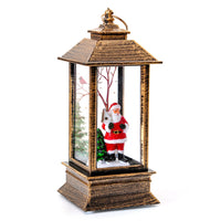 HKM-288915 Portable LED Oil Lamp for Christmas Decoration - European Style Snowman, Tree, Angel, and Elderly Designs