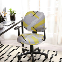 HKM-289491 Modern Stretchable Spandex/Polyester Office Chair Cover - Breathable & Washable Design for Dining Room and Office