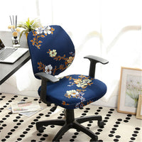 HKM-289491 Modern Stretchable Spandex/Polyester Office Chair Cover - Breathable & Washable Design for Dining Room and Office