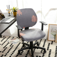 HKM-289491 Modern Stretchable Spandex/Polyester Office Chair Cover - Breathable & Washable Design for Dining Room and Office