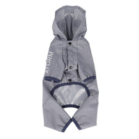 HKM-289555 Trendy Waterproof Raincoat for Dogs - Available in Red, Green, Gray, Sizes S-XXL