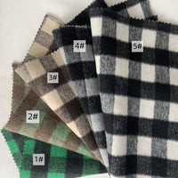 HKM-289939 Thickened Cashmere Plaid Fabric for Versatile Clothing and Home Decor