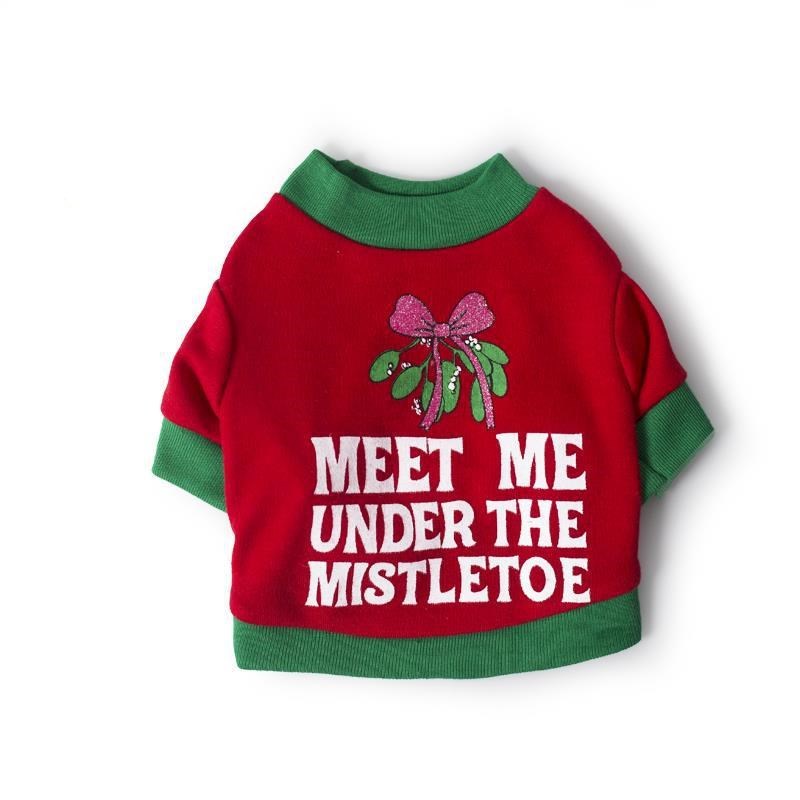 HKM-290131 Cozy Coral Velvet Short Sleeve Pet Wear for Four-Legged Friends