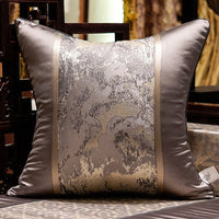 HKM-290323 Chinese Style Satin Mahogany Sofa Pillow with PP Cotton Filling