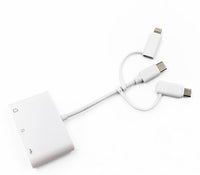 HKM-290451 3-in-1 USB Card Reader for SD and T-Flash Cards