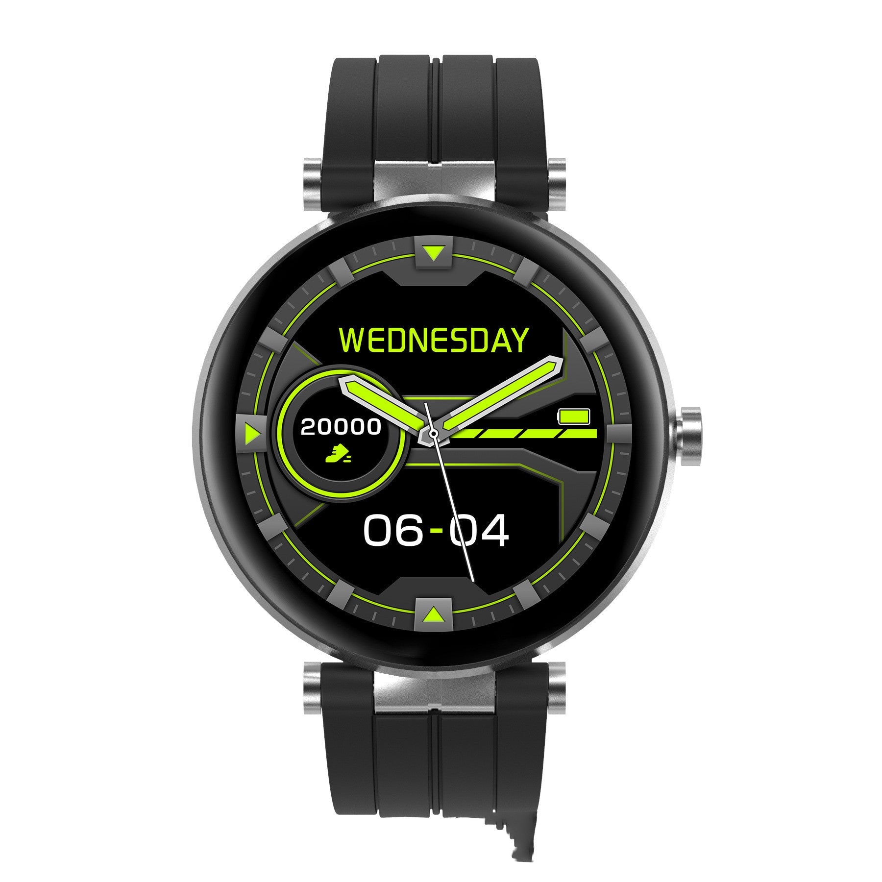 HKM-290771 Smart Watch with Blood Pressure Monitoring and Heart Rate Tracker, Waterproof Pedometer for Sports