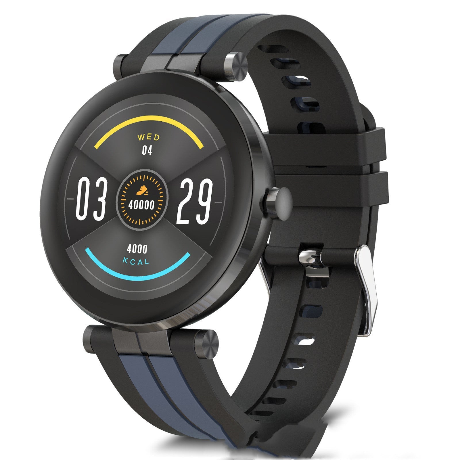 HKM-290771 Smart Watch with Blood Pressure Monitoring and Heart Rate Tracker, Waterproof Pedometer for Sports