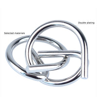 HKM-290835 Metal Wire Puzzle Brain Teaser Game for All Ages - Disentanglement Challenge