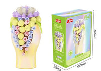 HKM-290899 Succulent Plant Building Block Set - 50 Pieces Educational Toy for Kids, Ages 2 and Up