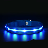 HKM-290963 Luminous collar night pet USB charging