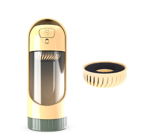 HKM-291027 Pet Multifunctional Pet Accompanying Cup Portable Dog Water Cup Household