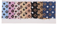 HKM-291091 Small Check Print Cationic Linen Fabric - Decorative Cloth Bundle for Streamers and Pocket Cases - 150cm Width