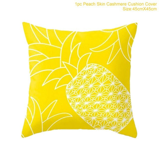 HKM-291475 Peach Skin Pillowcase with Single-Sided Digital Printing - 44cm x 44cm