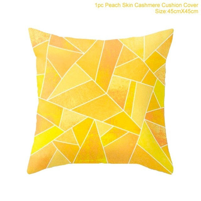 HKM-291475 Peach Skin Pillowcase with Single-Sided Digital Printing - 44cm x 44cm