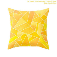 HKM-291475 Peach Skin Pillowcase with Single-Sided Digital Printing - 44cm x 44cm