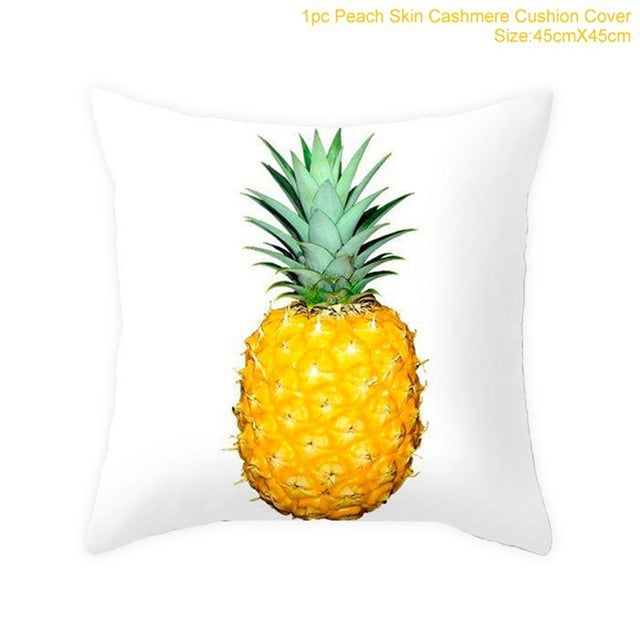 HKM-291475 Peach Skin Pillowcase with Single-Sided Digital Printing - 44cm x 44cm