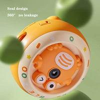HKM-291667 Cute Crab Automatic Bubble Machine for Kids with Light and Music, Perfect for Summer Outdoor Fun