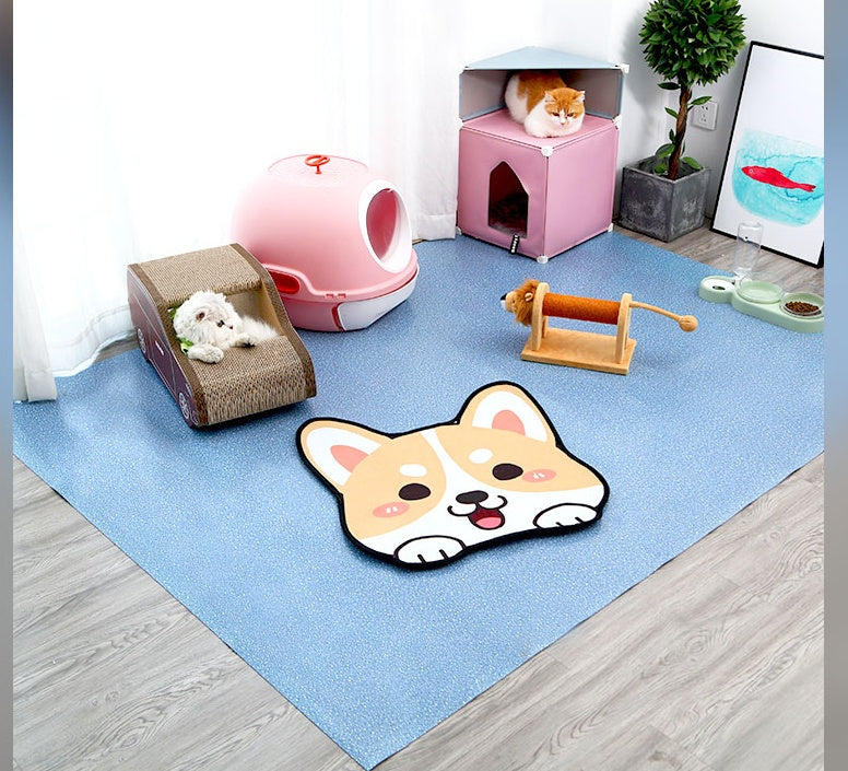HKM-291795 Dog Cage Carpet Waterproof Pet Special Mat for Sleeping Dog Cage Carpet Anti-Urinary And Bite-Resistant