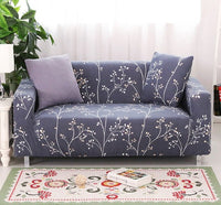 HKM-291795 Sofa Cover with Elastic Fabric for 1-4 Seater - Machine Washable with Non-Slip Design