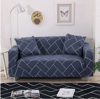 HKM-291795 Sofa Cover with Elastic Fabric for 1-4 Seater - Machine Washable with Non-Slip Design
