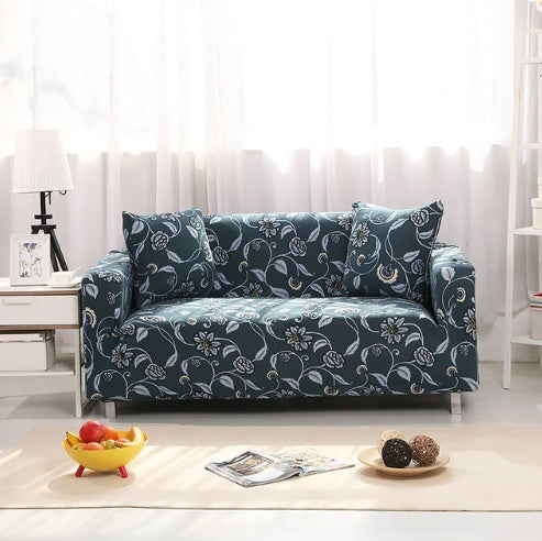 HKM-291795 Sofa Cover with Elastic Fabric for 1-4 Seater - Machine Washable with Non-Slip Design