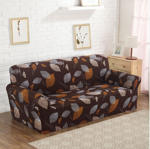 HKM-291795 Sofa Cover with Elastic Fabric for 1-4 Seater - Machine Washable with Non-Slip Design