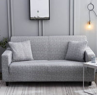 HKM-291795 Sofa Cover with Elastic Fabric for 1-4 Seater - Machine Washable with Non-Slip Design