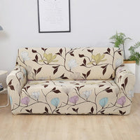 HKM-291795 Sofa Cover with Elastic Fabric for 1-4 Seater - Machine Washable with Non-Slip Design