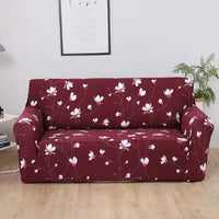 HKM-291795 Sofa Cover with Elastic Fabric for 1-4 Seater - Machine Washable with Non-Slip Design