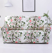 HKM-291795 Sofa Cover with Elastic Fabric for 1-4 Seater - Machine Washable with Non-Slip Design