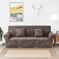 HKM-291795 Sofa Cover with Elastic Fabric for 1-4 Seater - Machine Washable with Non-Slip Design