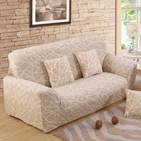 HKM-291795 Sofa Cover with Elastic Fabric for 1-4 Seater - Machine Washable with Non-Slip Design