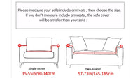 HKM-291795 Sofa Cover with Elastic Fabric for 1-4 Seater - Machine Washable with Non-Slip Design