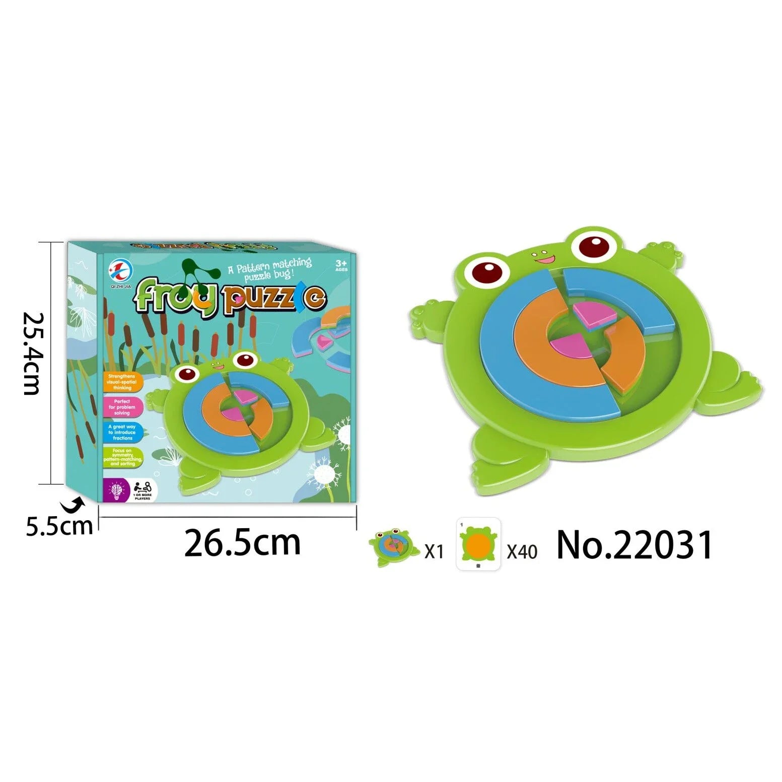 HKM-291987 Interactive Educational Table Game for Kids - 3 Years and Up - Plastic Indoor Board Game