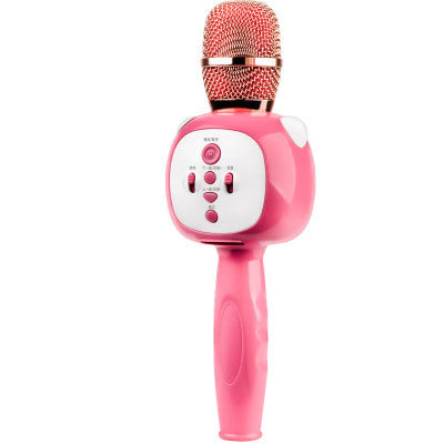 KTX-292115 Children's Wireless Dynamic Bluetooth Microphone with Charging and Audio Cables
