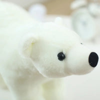 HKM-292243 Super Soft Polar Bear Plush Toy for Kids - Custom Comforter Stuffed Animal, 10cm-100cm, Gift Box Packaging